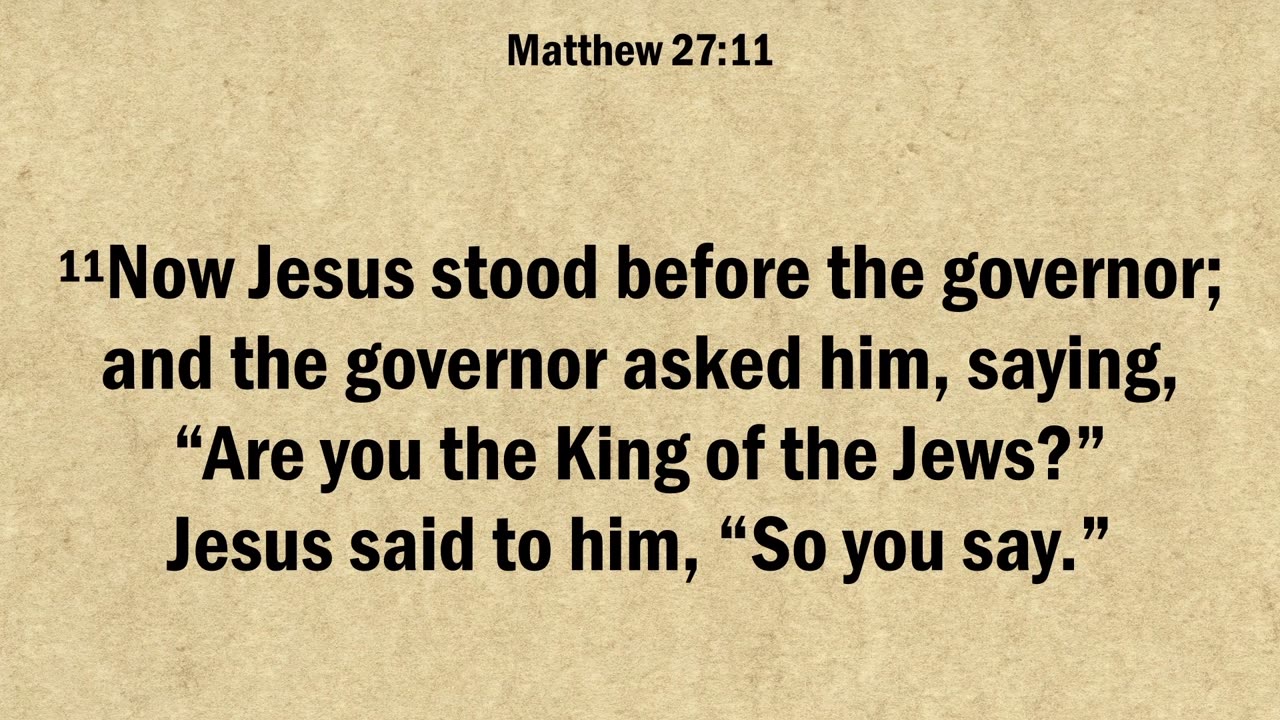 Matthew 27