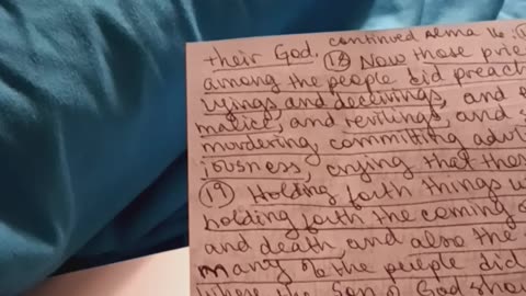Part 1 of 2 Parallels in life and in scriptures: evil then- now; righteousness then- now