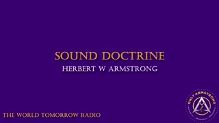 The World Tomorrow Radio: Sound Doctrine