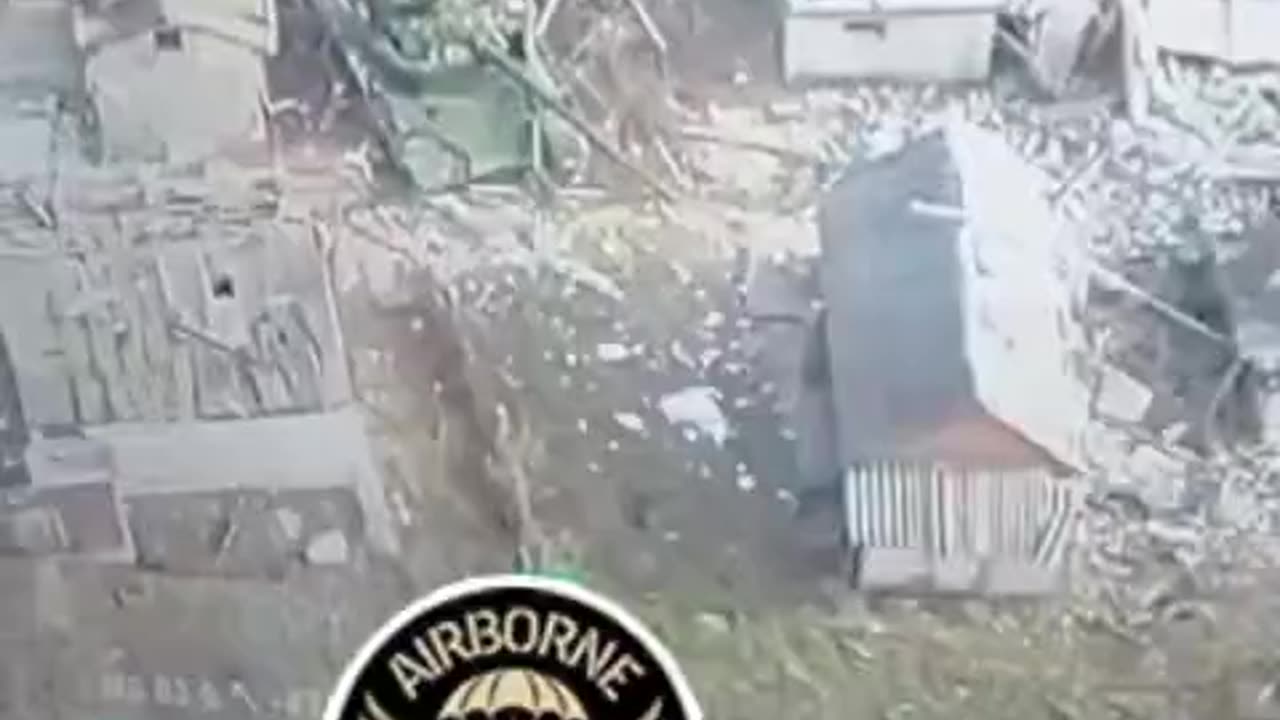 Russian Squad Refuses to Surrender, So a Ukrainian Tank Punches Their Ticket Home