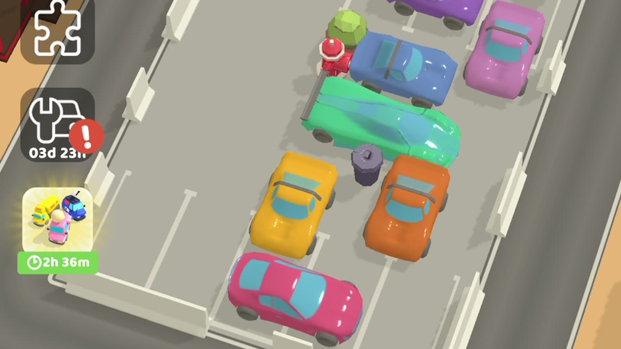 Parking Jam 3D - Level 68