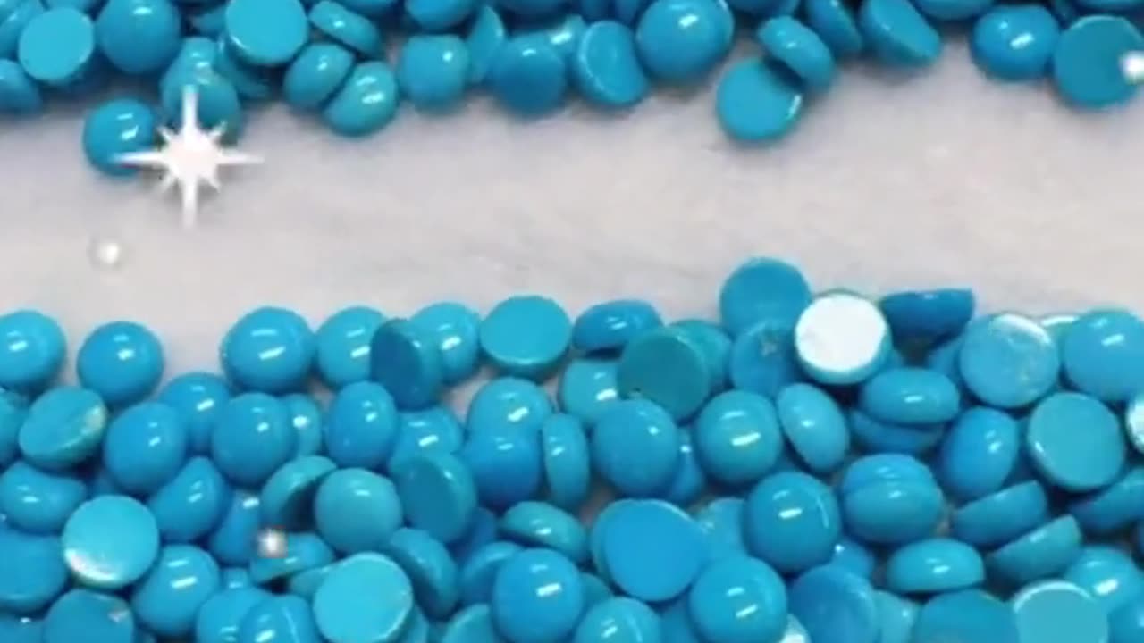 250319-6 Carefully selected Sleeping Beauty turquoise is made into a cabochon