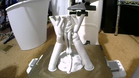 3D Printing Timelapse - Jesus Crucifix
