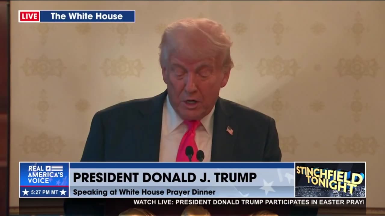 Trump: THERE’S SO MUCH TO CELEBRATE THIS EASTER BECAUSE WE....