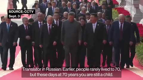 🚨 Hot mic moment on CCTV in China today: Putin and Xi