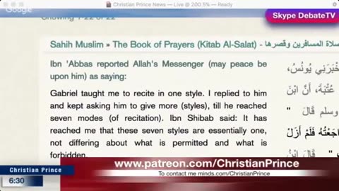 Christian prince What the meaning of muhammad