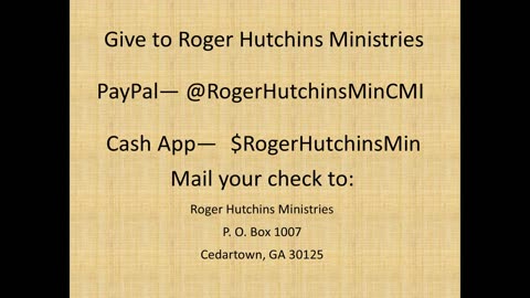 Roger Hutchins Ministries