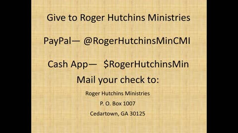 Roger Hutchins Ministries