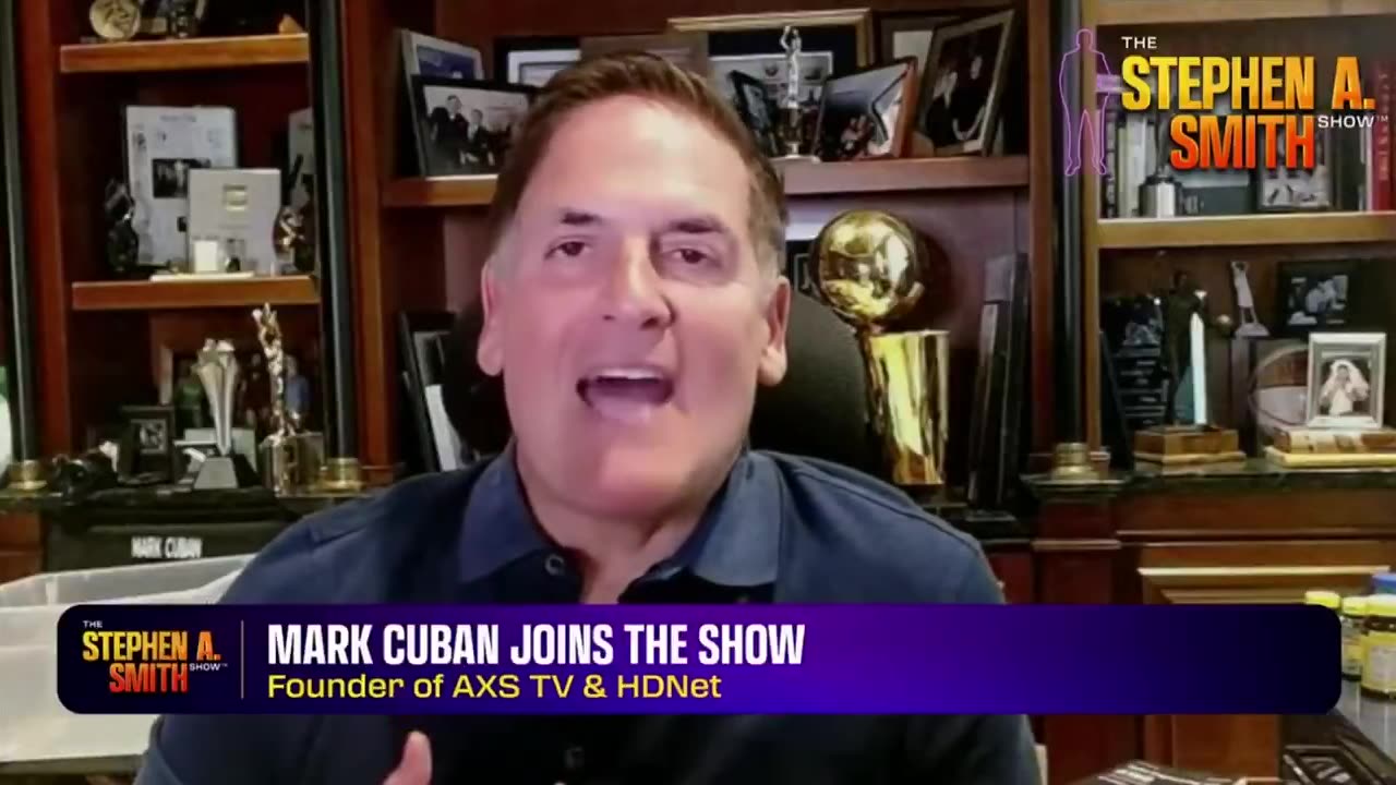Mark Cuban talks about men in women's sports