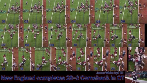 Prototype 36: James White Completes New England Patriots 28-3 Comeback in OT