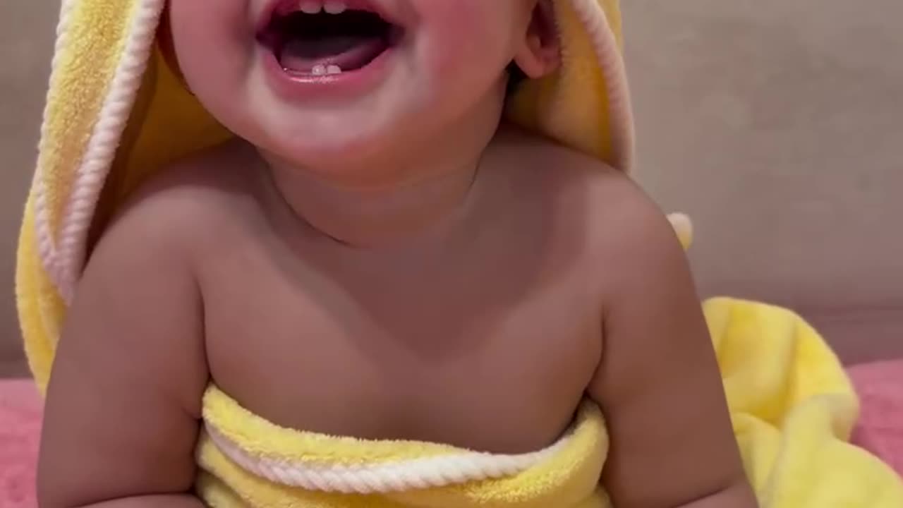 cute baby is so happy right now