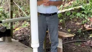 Ram pump: No electricity, no motor, yet it pumps 3000 litres of water daily.