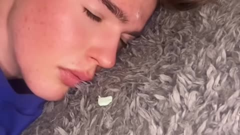 Taking One For The Team . Creds: @loicspaghetti