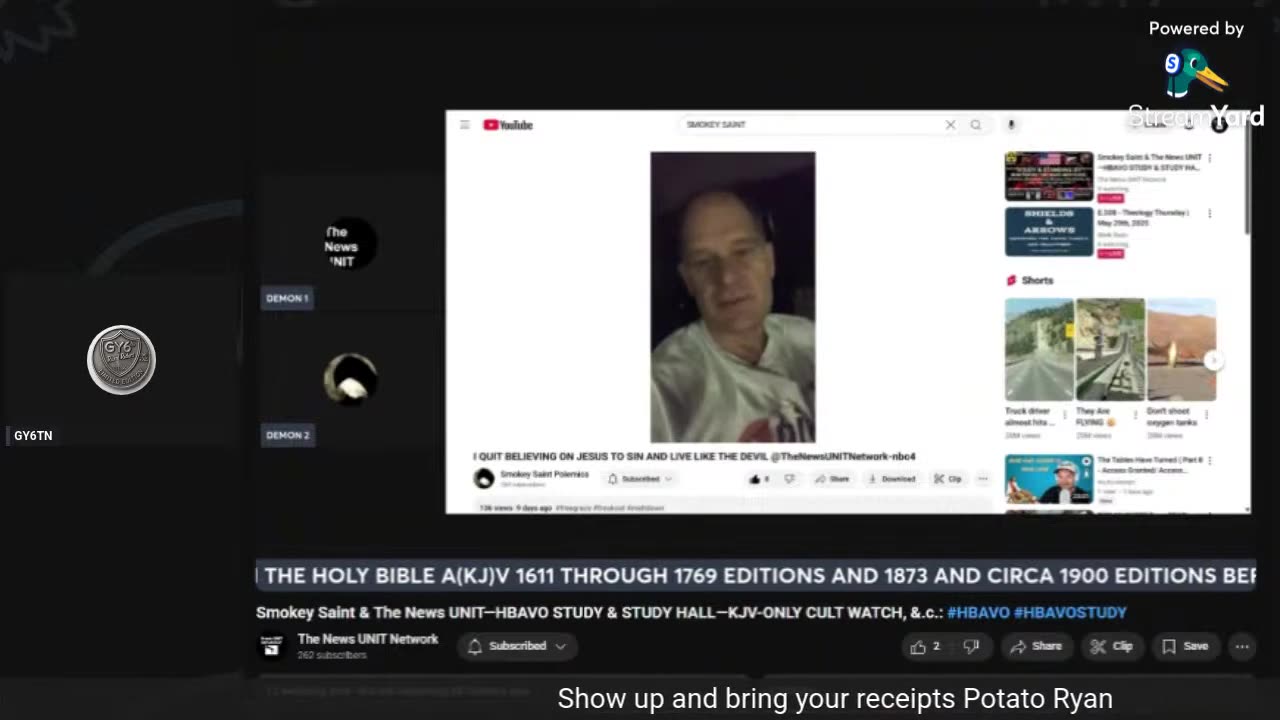 Brian Davis Jr\GY6TN entrapment archive 30 May 25