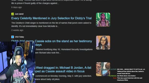 Day 4/30. Diddy Trial Day 9. Kid Cudi to Snitch on Diddy over him Blowing up his Car over Cassie!