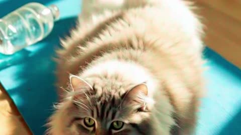 Yoga Cat Fail
