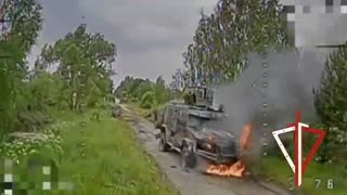 ⚔️🛸 Ukraine Russia War | Russian FPV Drones Destroy Ukrainian Kozak Armored Vehicle | RCF