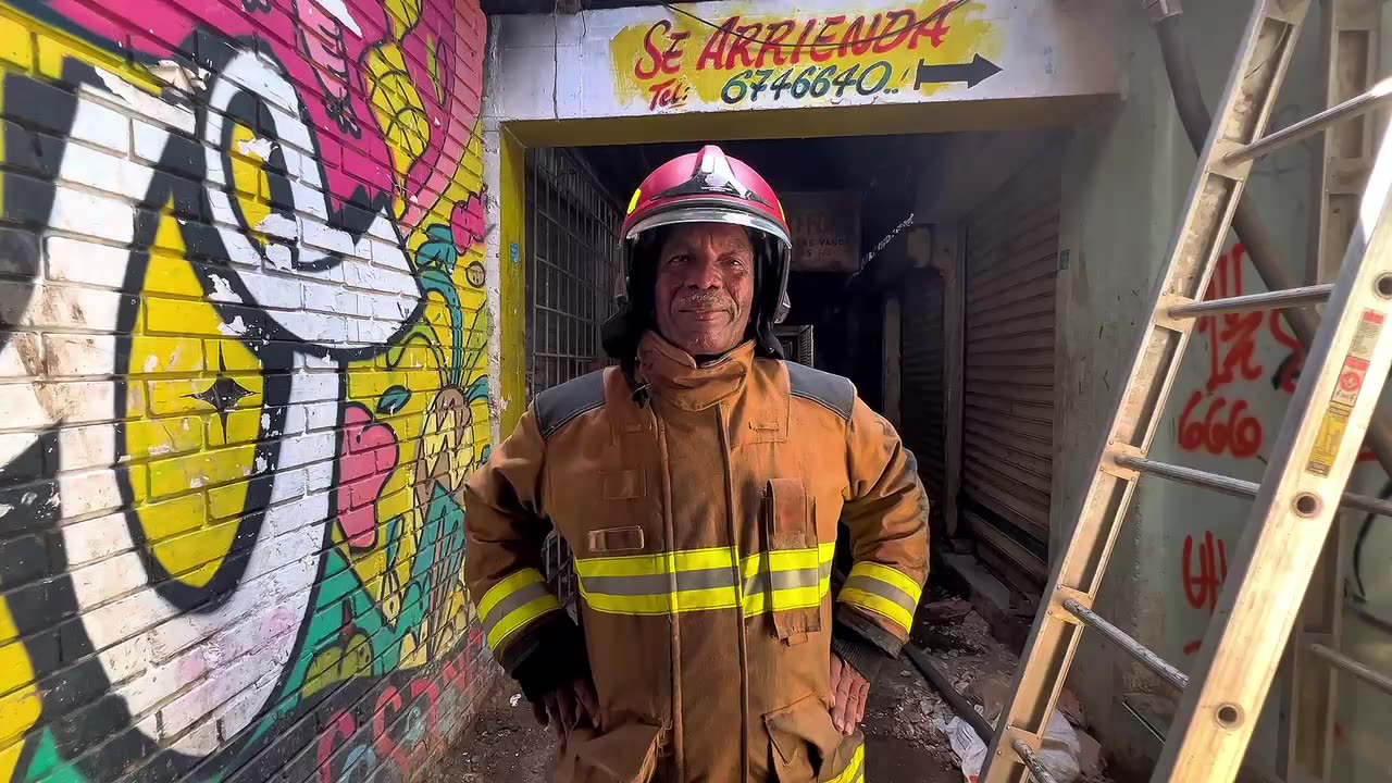 BOMBEROS DE CTG INCENDIO MERCADO DE BAZURTO