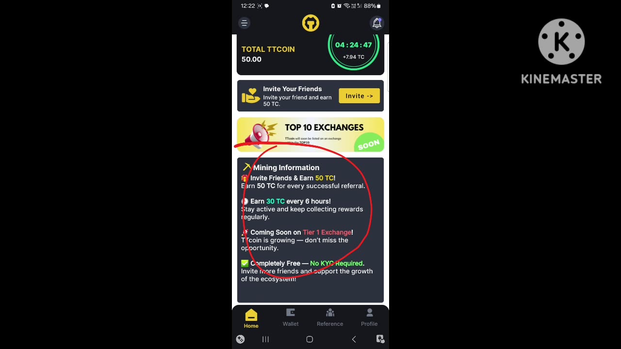 Free Token Mining 2025 | Best No-KYC Crypto token App