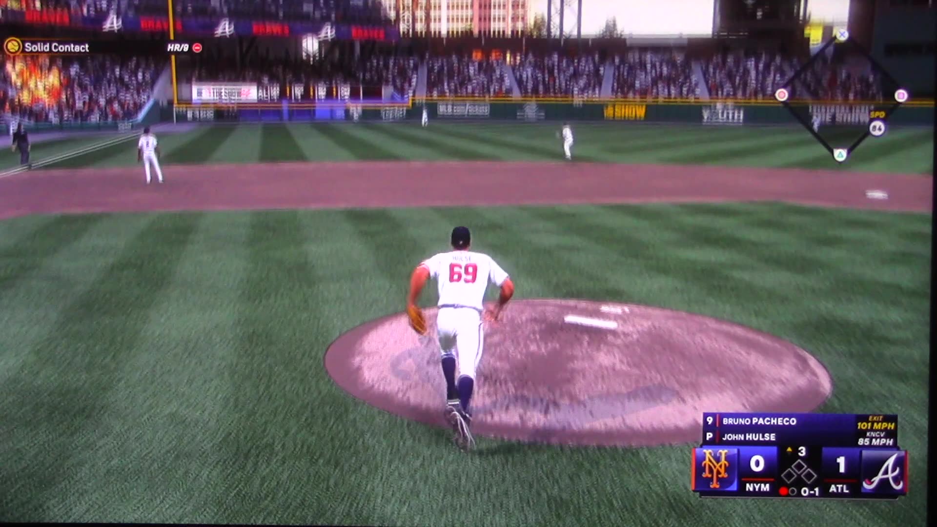 MLB The Show: Atlanta Braves vs New York Mets (S17 G134)