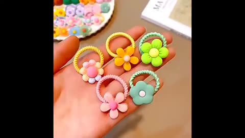20-Pack Cute Flower Hair Ties Review | Stylish Hair Accessories for Women & Girls