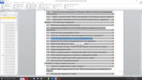 1. Banking Diploma Preparation - JAIBB - Governance in Financial Institutions (GFI)