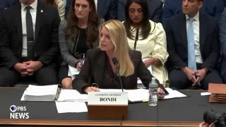 Sparks Fly When Squad Member Shouts At Pam Bondi About Epstein Files For 3 Minutes Straight