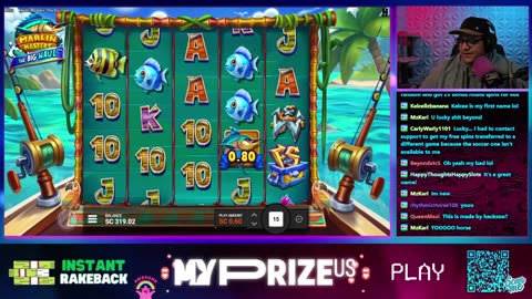 Live On Myprize! You Can Play Along!