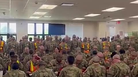 Must Watch: Dinner in Basic Training is a little different #army #drillsergeant