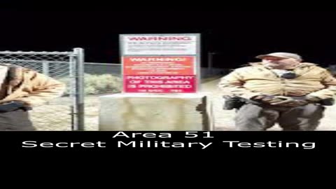 Area 51 Secret Military Testing 😮