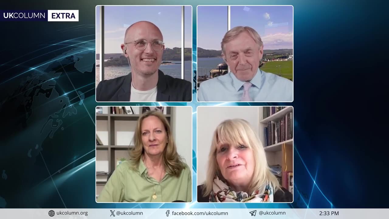 A short clip here from today's UK Column News Extra