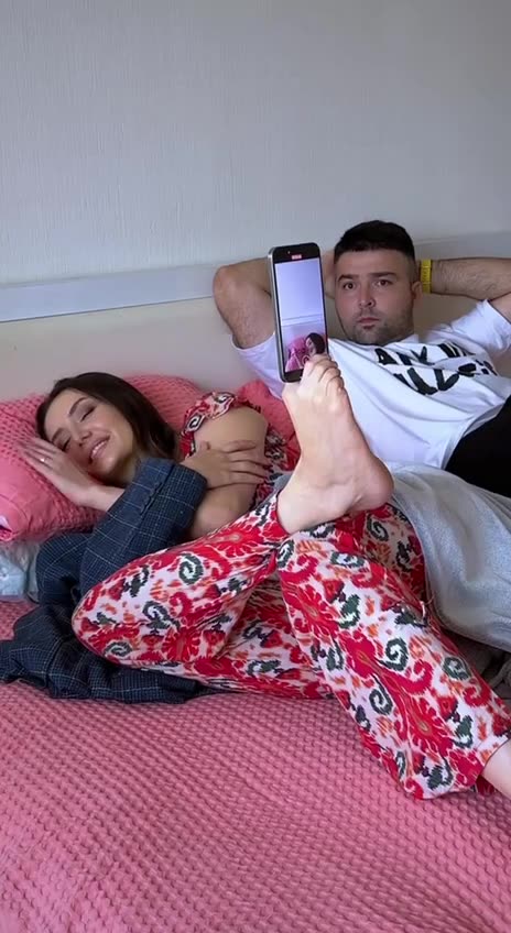 When she got really tired of waiting and did everything for you 😂