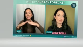 🌤️ Nov 3-9 Weekly Energy Forecast with Sophie & Julie
