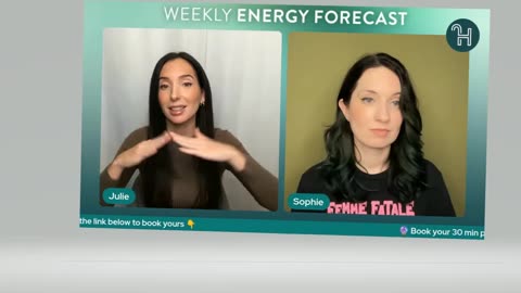 🌤️ Nov 3-9 Weekly Energy Forecast with Sophie & Julie