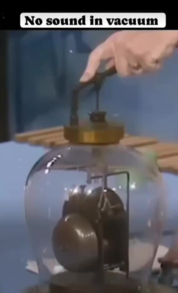 NO SOUND IN VACUUM