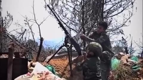 🌪️🔥 Myanmar War | PDF Zoland Firing at Aircraft in Combat Skirmish | RCF
