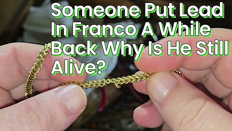 The Guy That Put Lead In Franco Didn't Finish The Job.