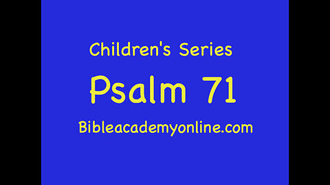 CS Psalm 71