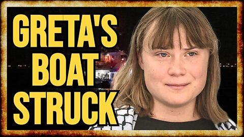 Greta's Flotilla Boat STRUCK by DRONE ATTACK in Tunisia