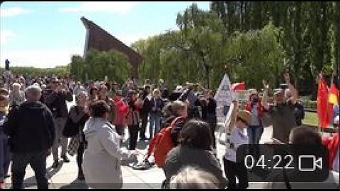 Смуглянка-Smuglyanka am Tag des Sieges 9. Mai 2025 Sowjetisches Ehrenmal Berlin Treptow