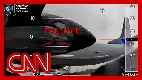 New video captures Ukraine's bold drone strike on Russian planes