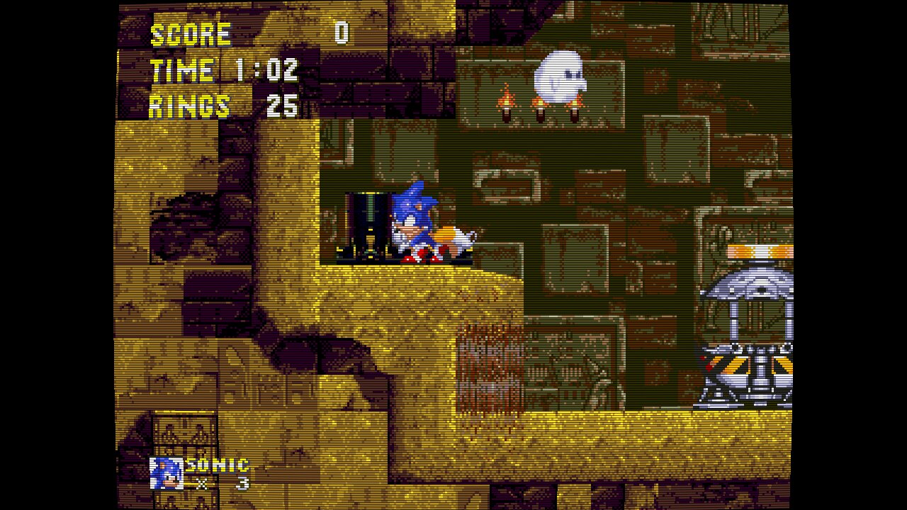 Sonic 3 and Knuckles (1994) Part 9 - Sandopolis Zone