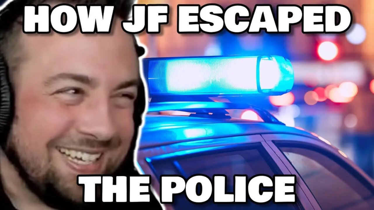 JF GARIEPY EXPLAINS HOW HE ESCAPED THE POLICE! [Hb-e3ld8ZJQ]
