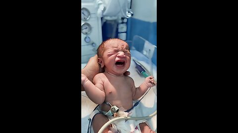 newborn baby first cry