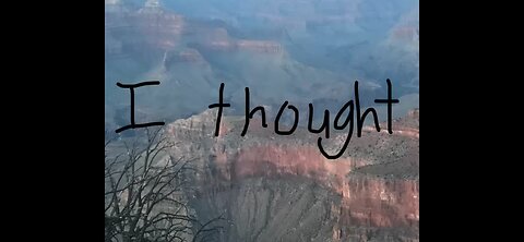 I thought music video