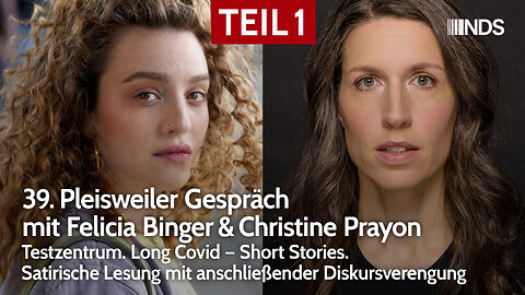 39. Pleisweiler Gespräch mit Felicia Binger & Christine Prayon – Long-Covid Short Stories Teil 1 NDS