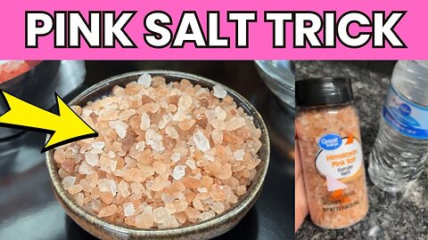 PINK SALT TRICK UNDER TONGUE (RECIPE AND INGREDIENTS) PINK SALT TRICK RECIPE LOSE WEIGHT