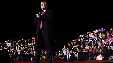 US President Trump Celebrates 100 Days with 'YMCA' Dance at Michigan Rally