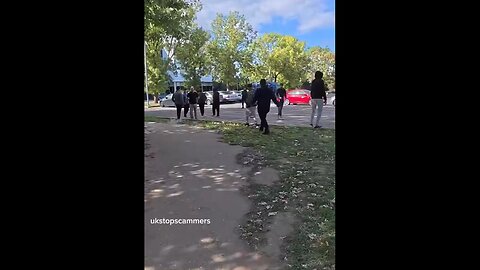 HORRIFYING! Illegal Alien Gang attack a Taxpaying UK Citizen, who pays their keep!