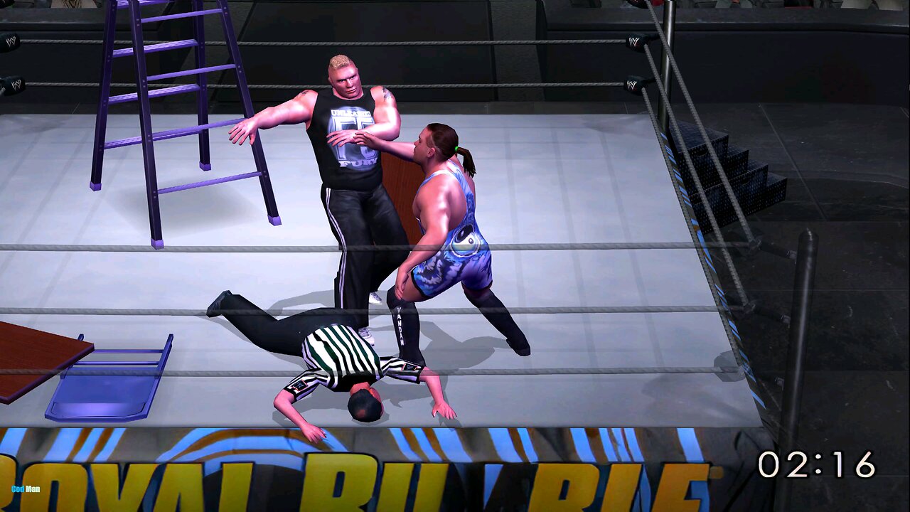 Brock Lesnar vs Rvd |TLC |π🪜🪑 SmackDown Here Comes the Pain |# Brock lesnar # F5 # Codman